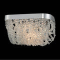 Allegri By Kalco Lighting Lana 6-in 2 Light Socket Chrome/clear Wall Sconce