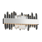 Allegri By Kalco Lighting Quasar 8-in 1 Light Led Chrome/clear Wall Sconce