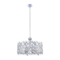 Allegri By Kalco Lighting Fonseca 26-in 6 Light Socket Chrome/clear Pendant