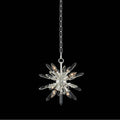 Allegri By Kalco Lighting Angelo 13.5-in 6 Light Socket Silver/clear Pendant