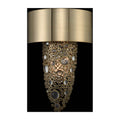 Allegri By Kalco Lighting 034220-038-FR001 Brushed Champagne Gold Ciottolo 16-in 2 Light Socket Brushed Champagne Gold/clear Wall Sconce Image 1