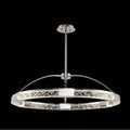 Allegri By Kalco Lighting 034851-046-FR001 Polished Nickel Athena 32-in 1 Light Led Polished Nickel/clear Chandelier Image 1