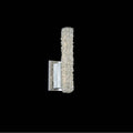 Allegri By Kalco Lighting Lina 14-in 1 Light Led Chrome/clear Wall Sconce