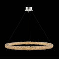 Allegri By Kalco Lighting Lina 38-in 1 Light Led Chrome/clear Chandelier