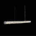 Allegri By Kalco Lighting Lina 46-in 1 Light Led Chrome/clear Linear Pendant