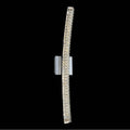 Allegri By Kalco Lighting Aries 32-in 1 Light Led Chrome/clear Wall Sconce