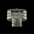 Allegri By Kalco Lighting Livelli 18-in 1 Light Socket Chrome/clear Semi-flush Mount