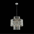 Allegri By Kalco Lighting Livelli 22-in 12 Light Socket Chrome/clear Chandelier
