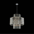 Allegri By Kalco Lighting Livelli 28.5-in 16 Light Socket Chrome/clear Chandelier