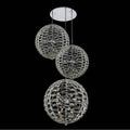 Allegri By Kalco Lighting Alta 40 Light Socket Chrome/clear Multi-pendant