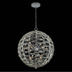 Allegri By Kalco Lighting 037257-010-FR001 Chrome Alta 36-in 16 Light Socket Chrome/clear Chandelier Image 1