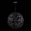 Allegri By Kalco Lighting 037257-184-FR102 Black Nickel Alta 36-in 16 Light Socket Black Nickel/plated Smokey Chandelier Image 1