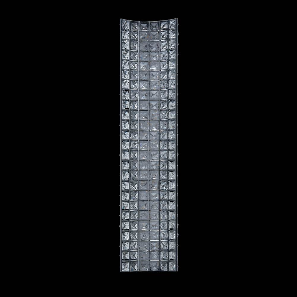 Allegri By Kalco Lighting 037521-010-FR001 Chrome Nuvole 26-in 1 Light Led Chrome/clear Wall Sconce Image 2