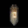 Allegri By Kalco Lighting Estrella 24-in 3 Light Socket Brushed Champagne Gold/clear Wall Sconce