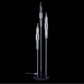 Allegri By Kalco Lighting 037996-010-FR001 Chrome Lucca 72-in 3 Light Led Chrome/clear Floor Lamp Image 1