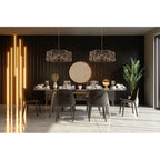 Allegri By Kalco Lighting Inclanata 34-in 8 Light Socket Winter Brass/clear Chandelier