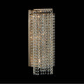 Allegri By Kalco Lighting Cometa 18.25-in 3 Light Socket Brushed Champagne Gold/clear Wall Sconce