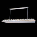 Allegri By Kalco Lighting Orizzonte 60-in 1 Light Led Chrome/clear Linear Pendant