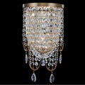 Allegri By Kalco Lighting 039621-044-FR001 Winter Brass Vezzo 17.5-in 2 Light Socket Winter Brass/clear Wall Sconce Image 1