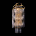 Allegri By Kalco Lighting Torta 24-in 3 Light Socket True Brass/clear Wall Sconce