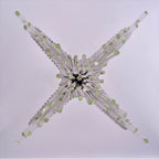 Allegri By Kalco Lighting 040257-010-FR001 Chrome Piovere 36-in 1 Light Led Chrome/clear Chandelier Image 3