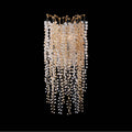 Allegri By Kalco Lighting 040523-062-FR008 True Brass Fuji 27-in 3 Light Socket True Brass Wall Sconce Image 1