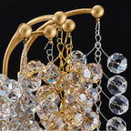 Allegri By Kalco Lighting Fuji 27-in 3 Light Socket True Brass Wall Sconce