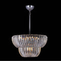 Allegri By Kalco Lighting 040851-010-FR001 Chrome Fontana 21.5-in 9 Light Socket Chrome/clear Pendant Image 1