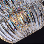 Allegri By Kalco Lighting 040851-010-FR001 Chrome Fontana 21.5-in 9 Light Socket Chrome/clear Pendant Image 4