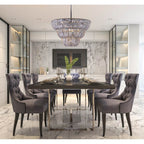 Allegri By Kalco Lighting 040852-010-FR001 Chrome Fontana 29.5-in 15 Light Socket Chrome/clear Chandelier Image 2