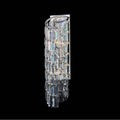 Allegri By Kalco Lighting 041721-014-FR001 Silver Vortice 21-in 2 Light Socket Silver/clear Wall Sconce Image 1