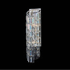 Allegri By Kalco Lighting 041721-014-FR001 Silver Vortice 21-in 2 Light Socket Silver/clear Wall Sconce Image 1
