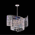 Allegri By Kalco Lighting 041756-014-FR001 Silver Vortice 31-in 13 Light Socket Silver/clear Chandelier Image 1