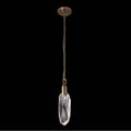 Allegri By Kalco Lighting 042011-044-FR001 Winter Brass Diamante 5-in 1 Light Led Winter Brass/clear Pendant Image 1