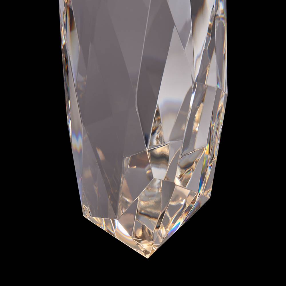 Allegri By Kalco Lighting 042011-044-FR001 Winter Brass Diamante 5-in 1 Light Led Winter Brass/clear Pendant Image 2