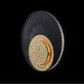 Allegri By Kalco Lighting 042521-018-FR001 18K Gold Girare 10-in 1 Light Led 18k Gold/clear Wall Sconce Image 1