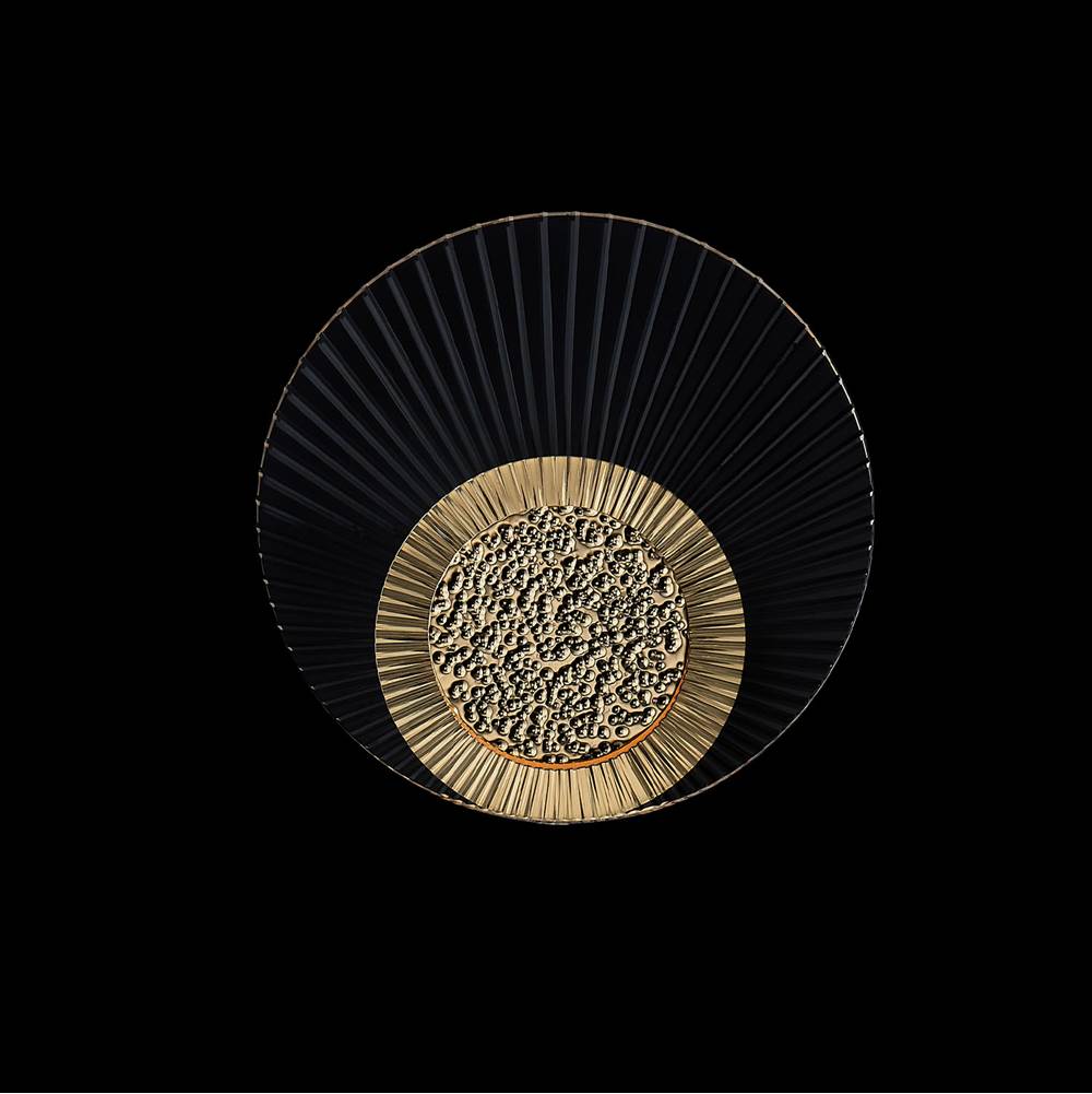 Allegri By Kalco Lighting 042521-018-FR001 18K Gold Girare 10-in 1 Light Led 18k Gold/clear Wall Sconce Image 3