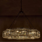 Allegri By Kalco Lighting 042656-010-FR001 Chrome Corda 38-in 12 Light Socket Chrome/clear Chandelier Image 4