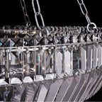 Allegri By Kalco Lighting Circolare 36-in 12 Light Socket Chrome/clear Chandelier