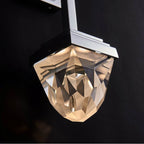 Allegri By Kalco Lighting Taglio 28-in 2 Light Led Silver/clear Wall Sconce