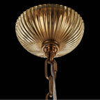 Allegri By Kalco Lighting 043671-044-GLMULTI Winter Brass Tinta 42-in 8 Light Socket Winter Brass/multi Chandelier Image 2