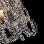 Allegri By Kalco Lighting 044821-010-FR001 Chrome Loops 20-in 2 Light Socket Chrome/clear Wall Sconce Image 4