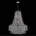 Allegri By Kalco Lighting 044856-010-FR001 Chrome Loops 34-in 21 Light Socket Chrome/clear Chandelier Image 1