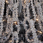 Allegri By Kalco Lighting 044856-010-FR001 Chrome Loops 34-in 21 Light Socket Chrome/clear Chandelier Image 5