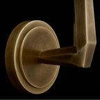 Allegri By Kalco Lighting 045721-071-FR001 Satin Brass Misto 14-in 1 Light Led Satin Brass/clear Wall Sconce Image 4