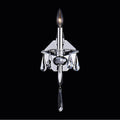 Allegri By Kalco Lighting 046121-014-FR001 Silver Passo 16-in 1 Light Socket Silver/clear Wall Sconce Image 1