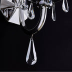 Allegri By Kalco Lighting 046121-014-FR001 Silver Passo 16-in 1 Light Socket Silver/clear Wall Sconce Image 2