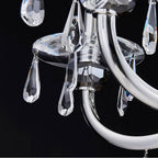 Allegri By Kalco Lighting Passo 28-in 6 Light Socket Silver/clear Chandelier