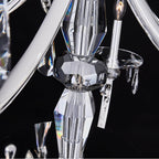 Allegri By Kalco Lighting 046178-014-FR001 Silver Passo 45-in 15 Light Socket Silver/clear Chandelier Image 2