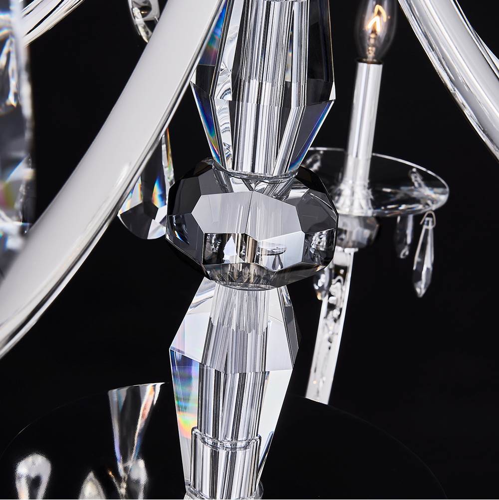 Allegri By Kalco Lighting 046178-014-FR001 Silver Passo 45-in 15 Light Socket Silver/clear Chandelier Image 2